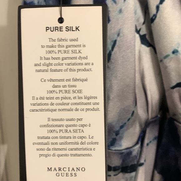 New Marciano Maxi Dress 100% silk - Picture 7 of 9